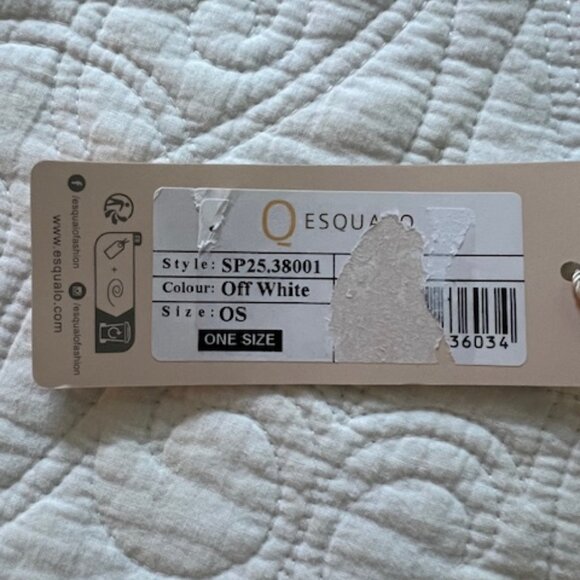 EsQualo Straw Purse, NWTs, Spring 2025 line - Picture 7 of 7